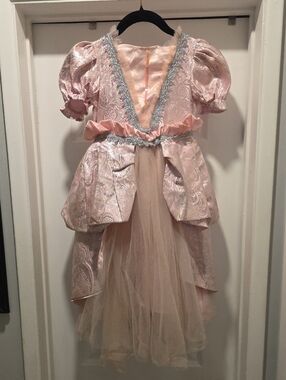 Chasing Fireflies Pink and Silver Tulle Princess Costume